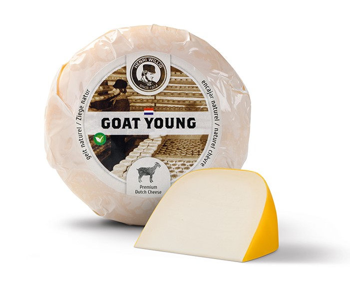 obrázek Baby Gouda Goat Cheese Mild  280g 50% f.i.d.m. 